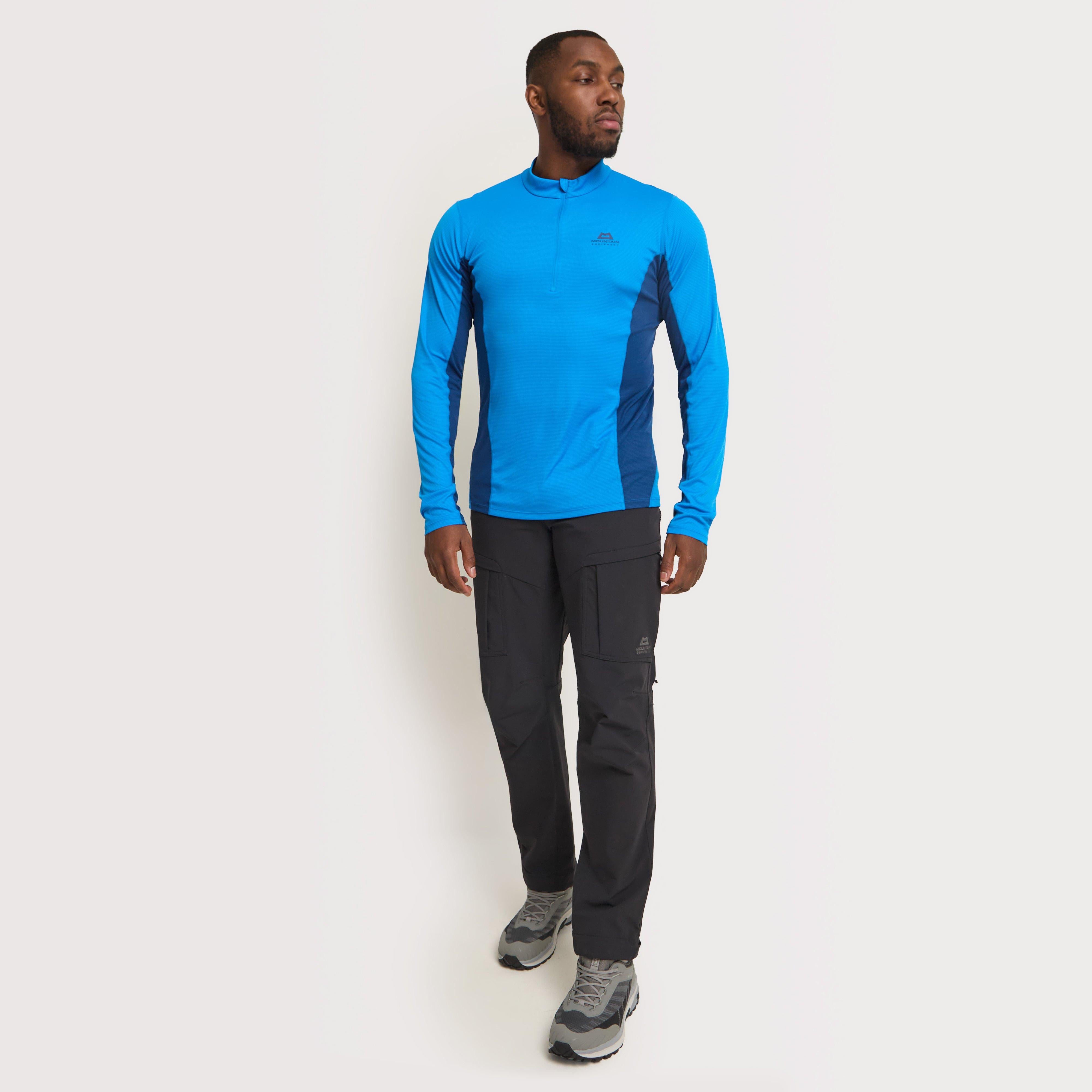 Blue Mountain Equipment Men's Ignis Long Sleeve Zip T-Shirt – GO