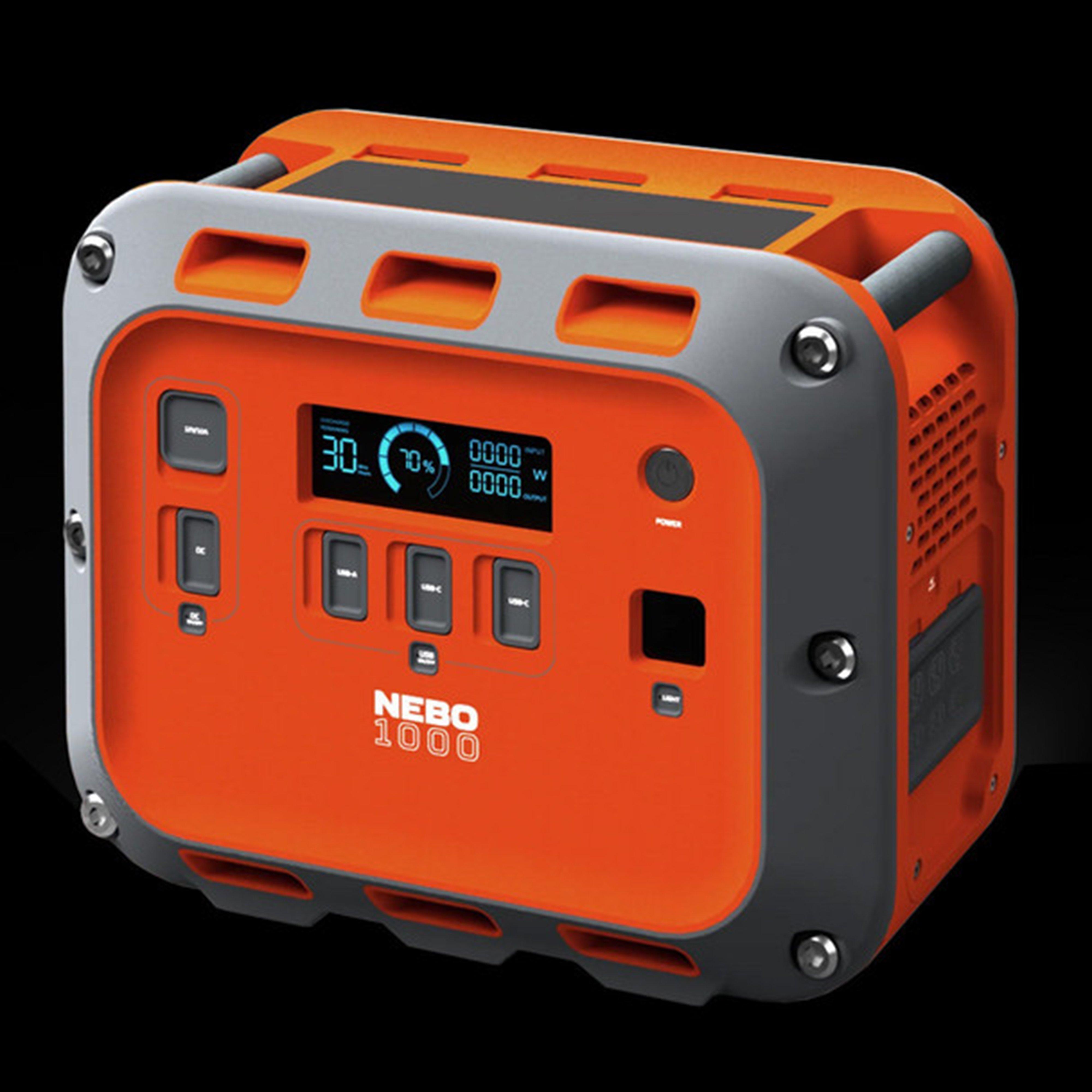 Orange Nebo INTREPID™ 1000 Portable Power Station – GO Outdoors