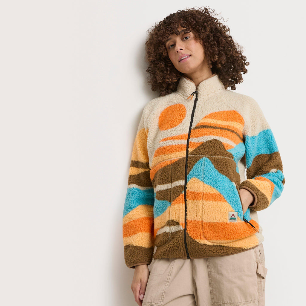 Women’s Fairbanks Full Zip Sherpa Fleece