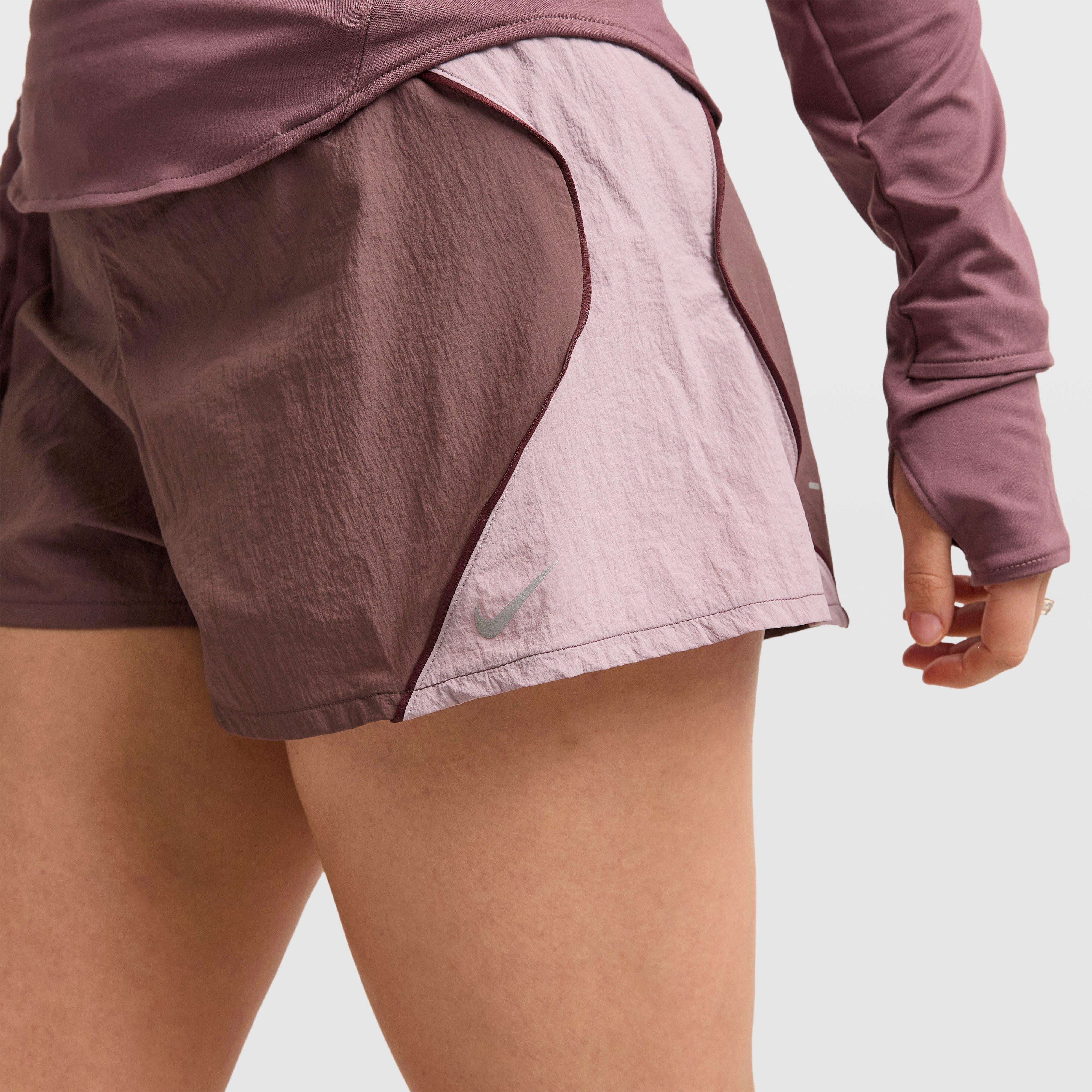 Women's Swift Repel High-Waisted Brief-Lined Running Shorts