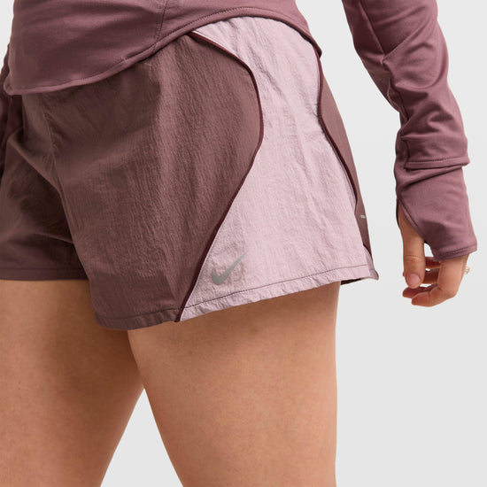 Women's Swift Repel High-Waisted Brief-Lined Running Shorts