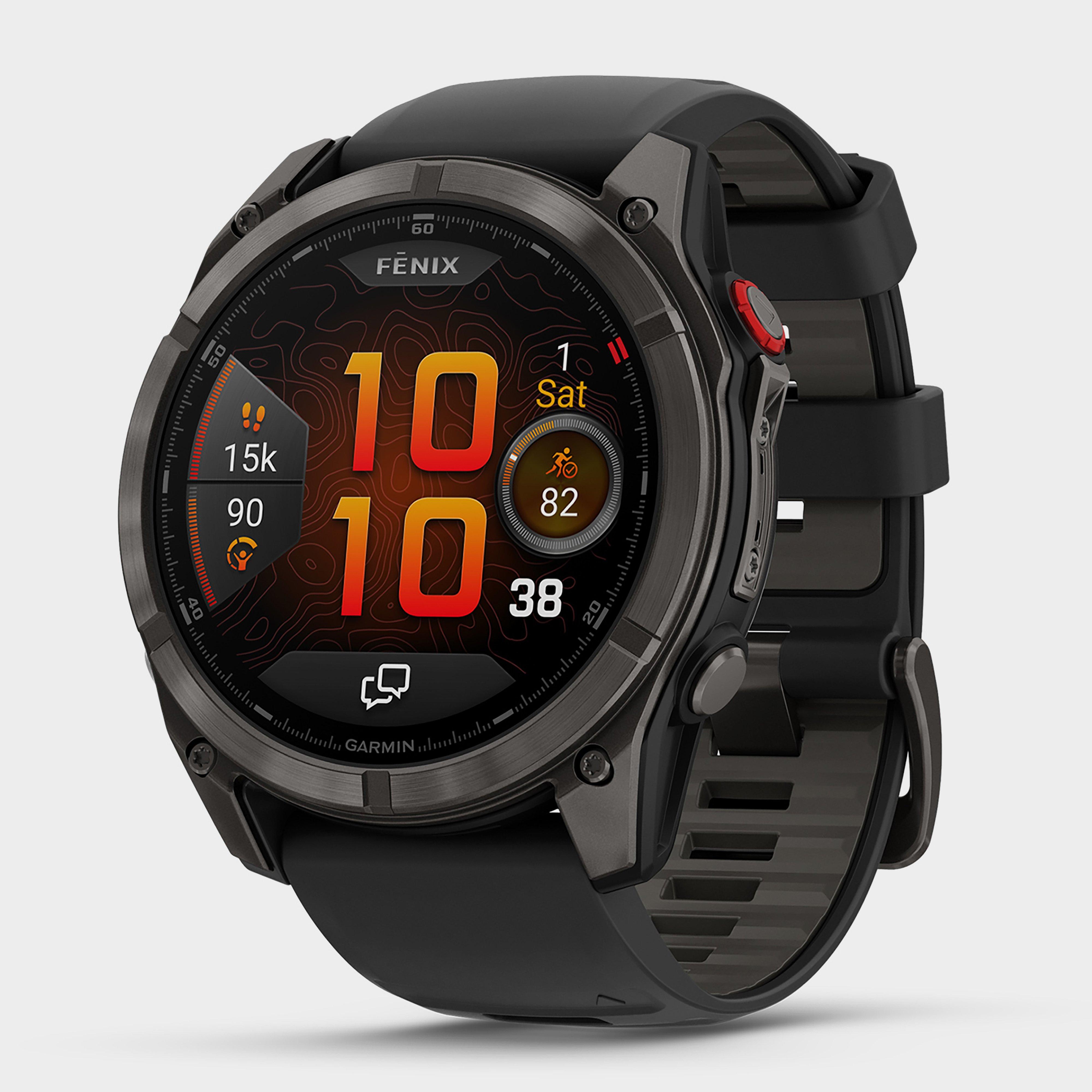 Black Garmin fenix® 8 Pro AMOLED Sapphire Edition 51mm GPS