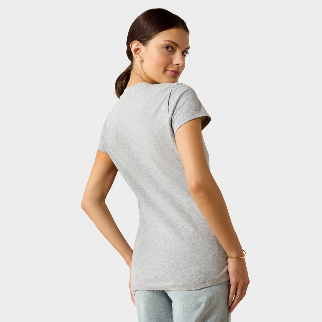 Women's Vertical Logo V T-Shirt