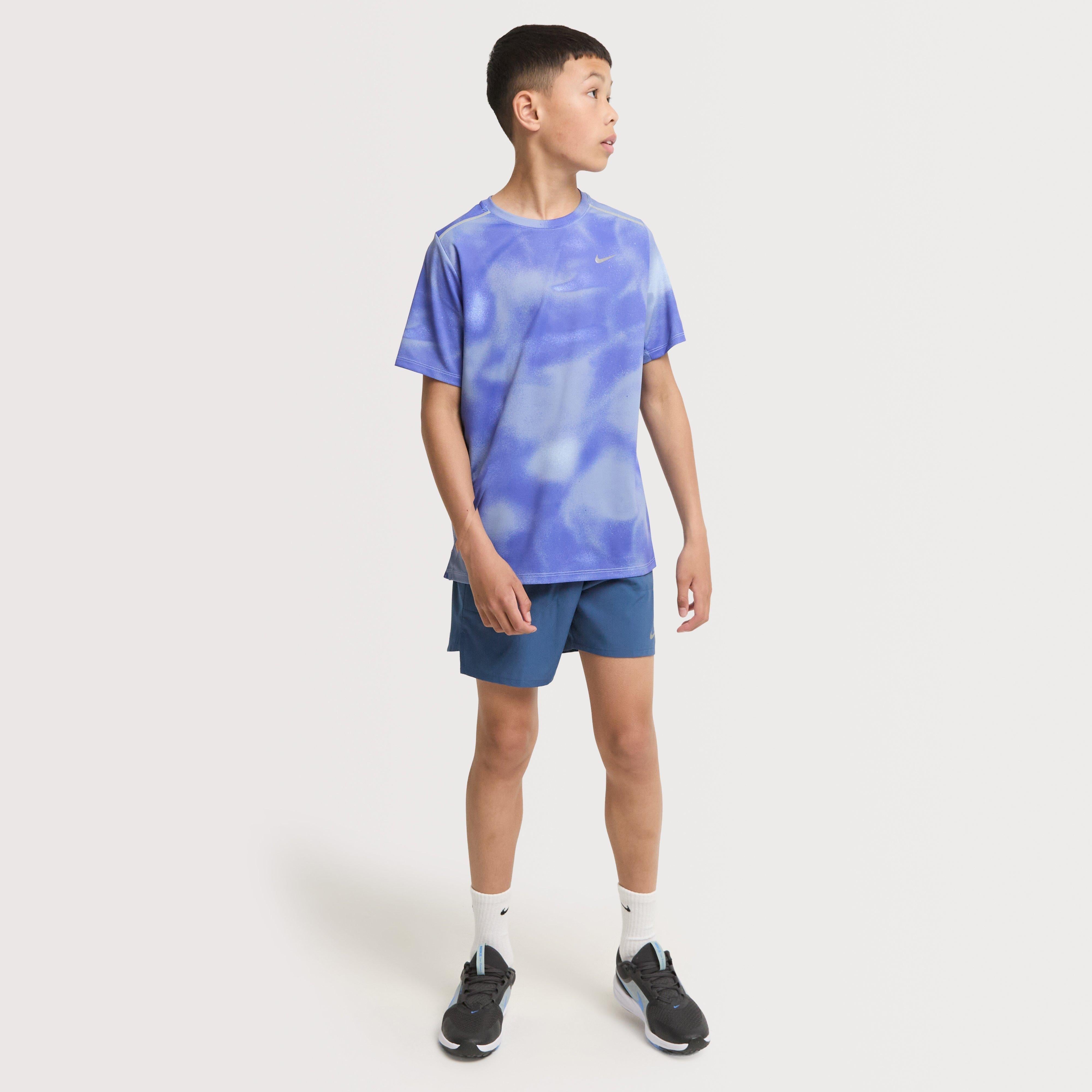 Kids’ Miler Dri FIT Short Sleeve Running T-Shirt
