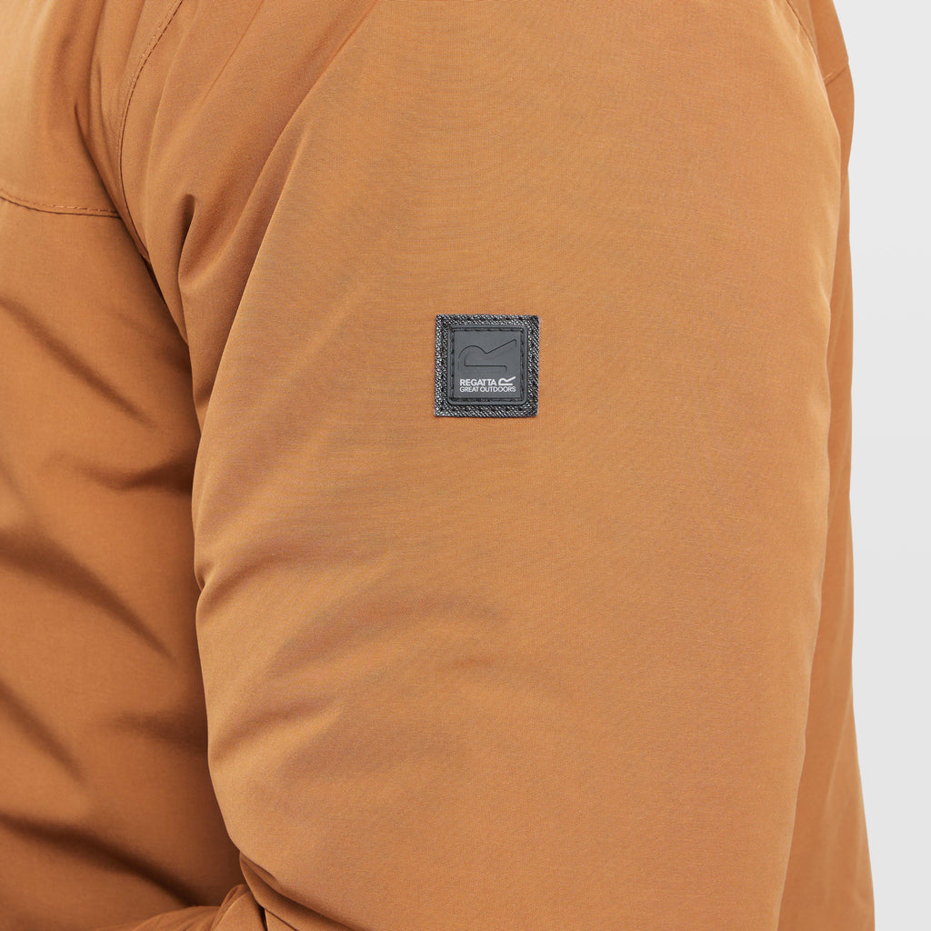 Men's Marron Waterproof Insulated Parka