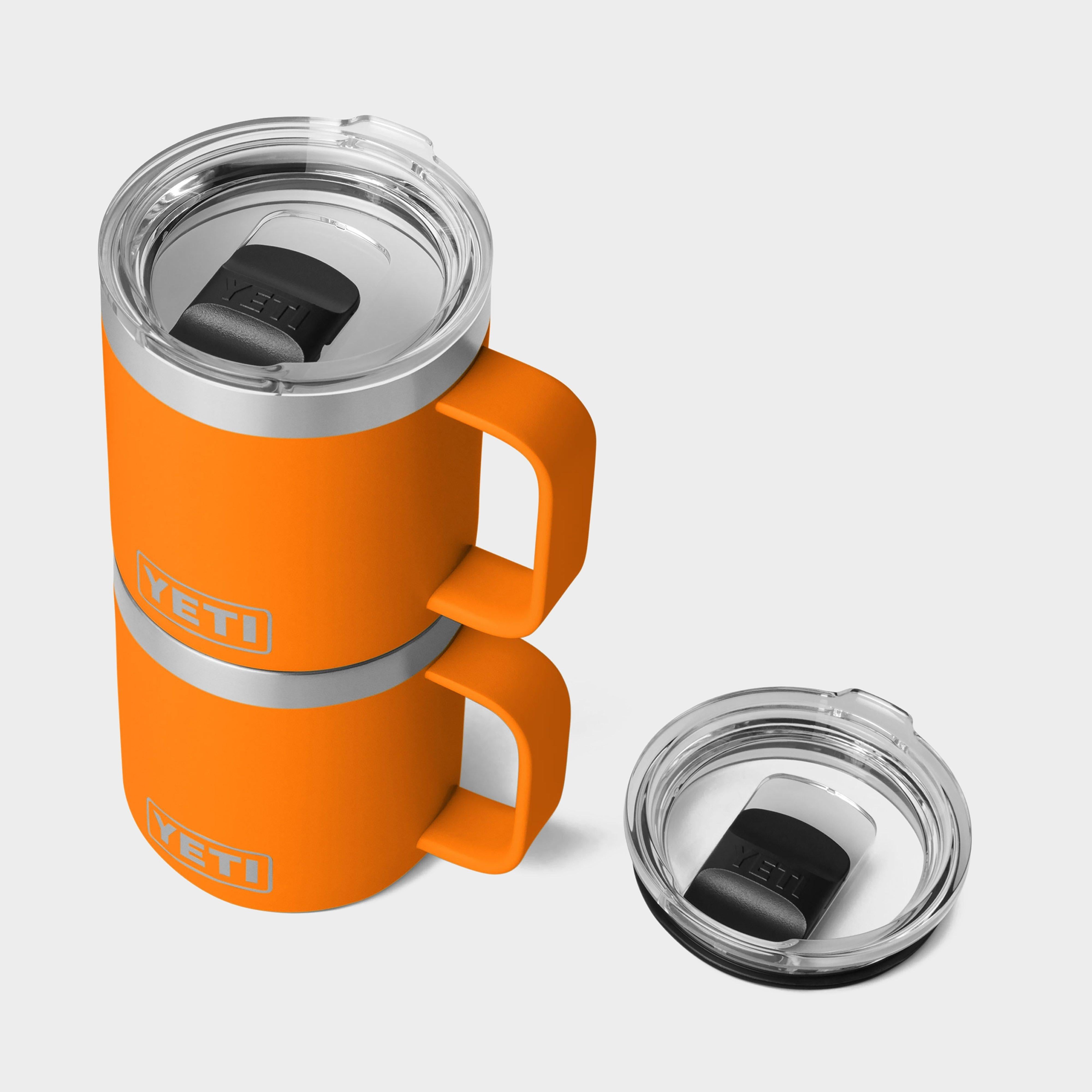 Orange YETI Rambler® 10oz (295ml) Stackable Mug with DuraSip