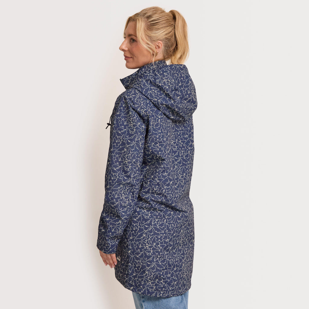 Women's Waterproof Meadow Print Jacket