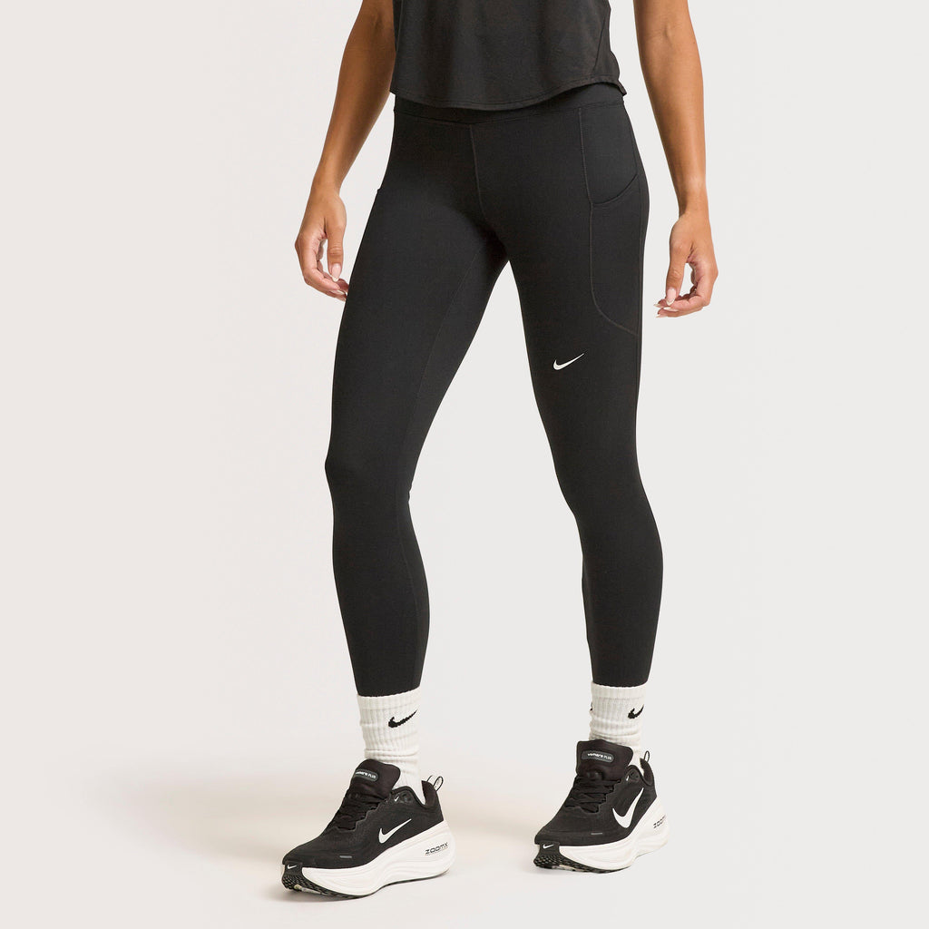 Womens Dri-FIT One High Waisted 7/8 Running Leggings