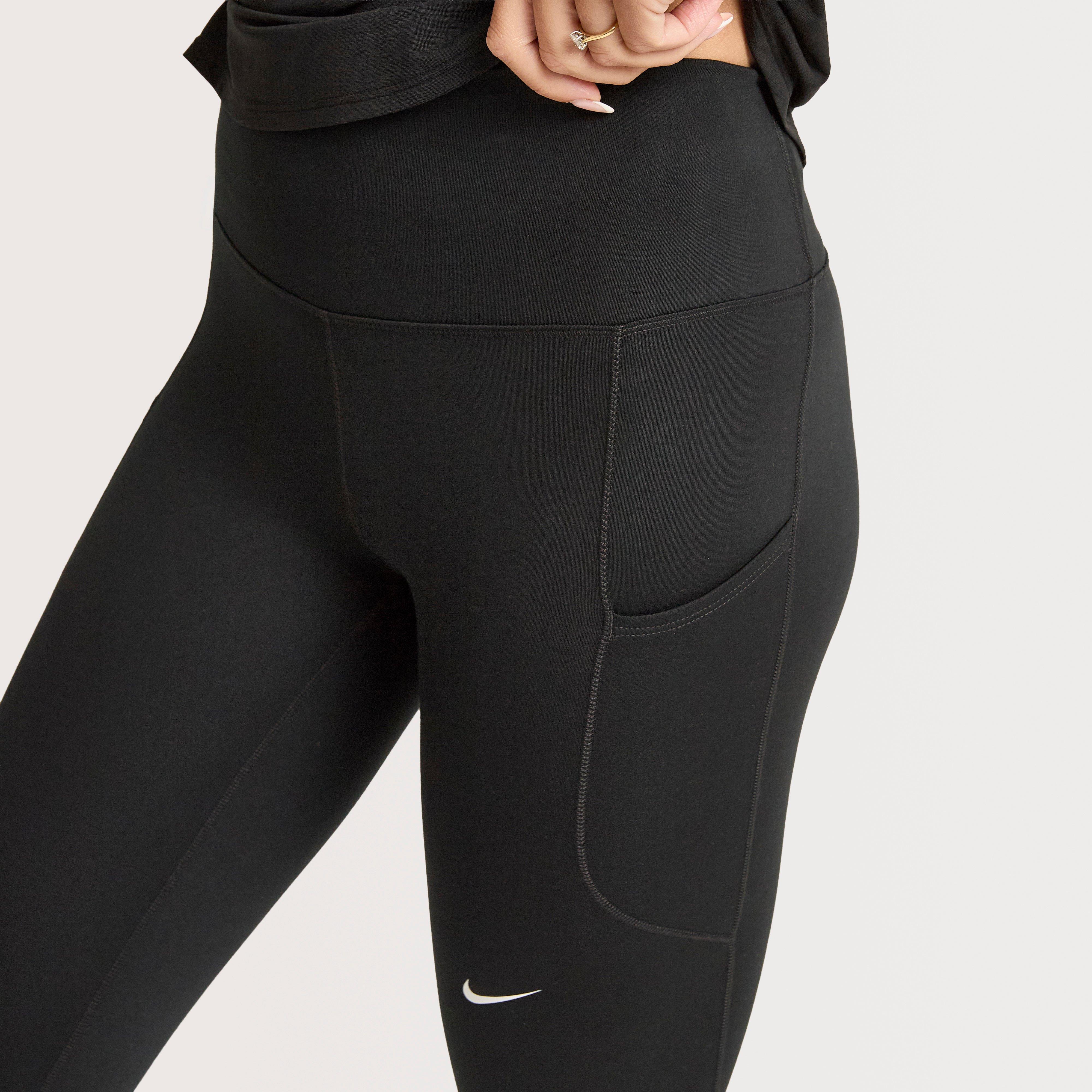 Womens Dri-FIT One High Waisted 7/8 Running Leggings