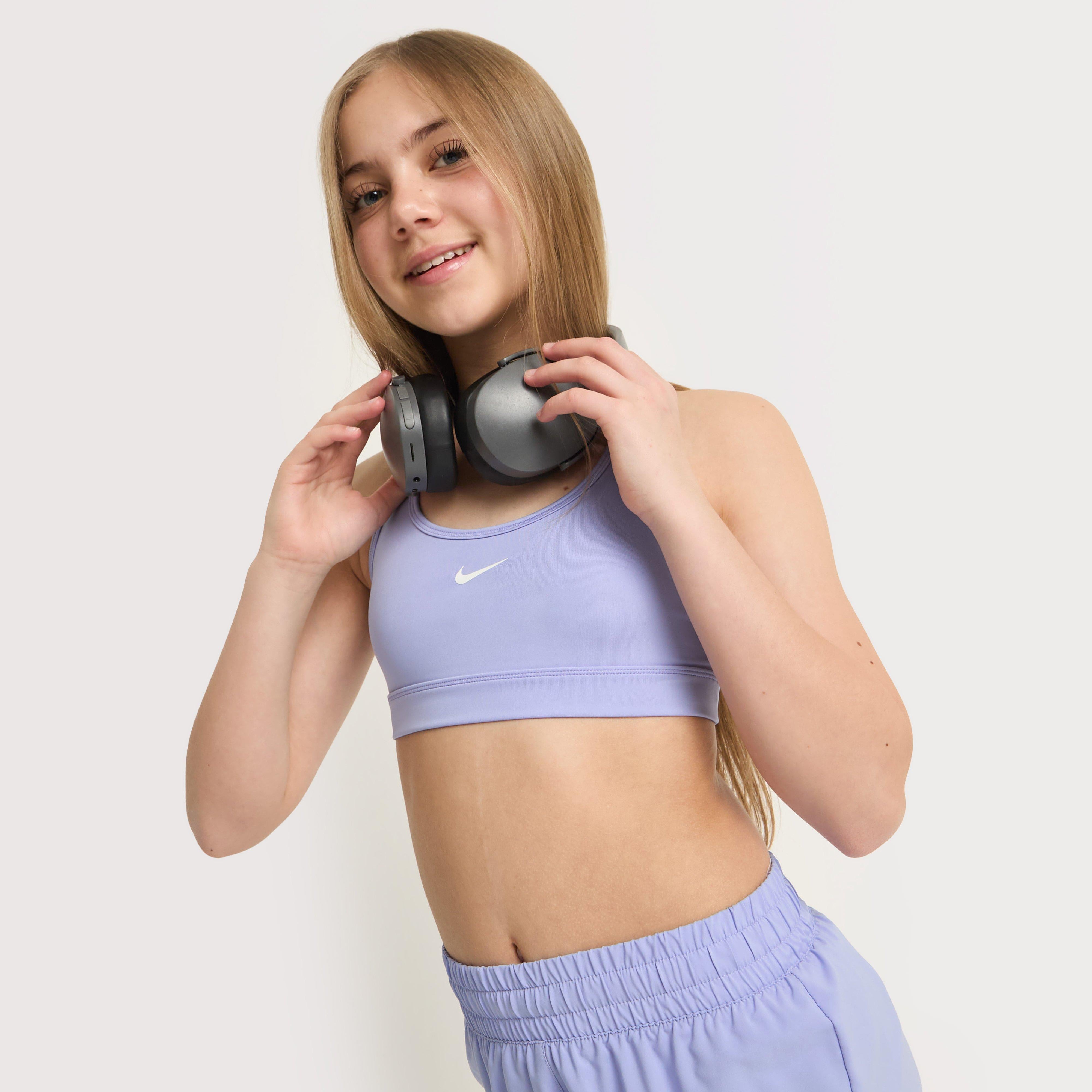 Junior Girls Swoosh Sports Bra