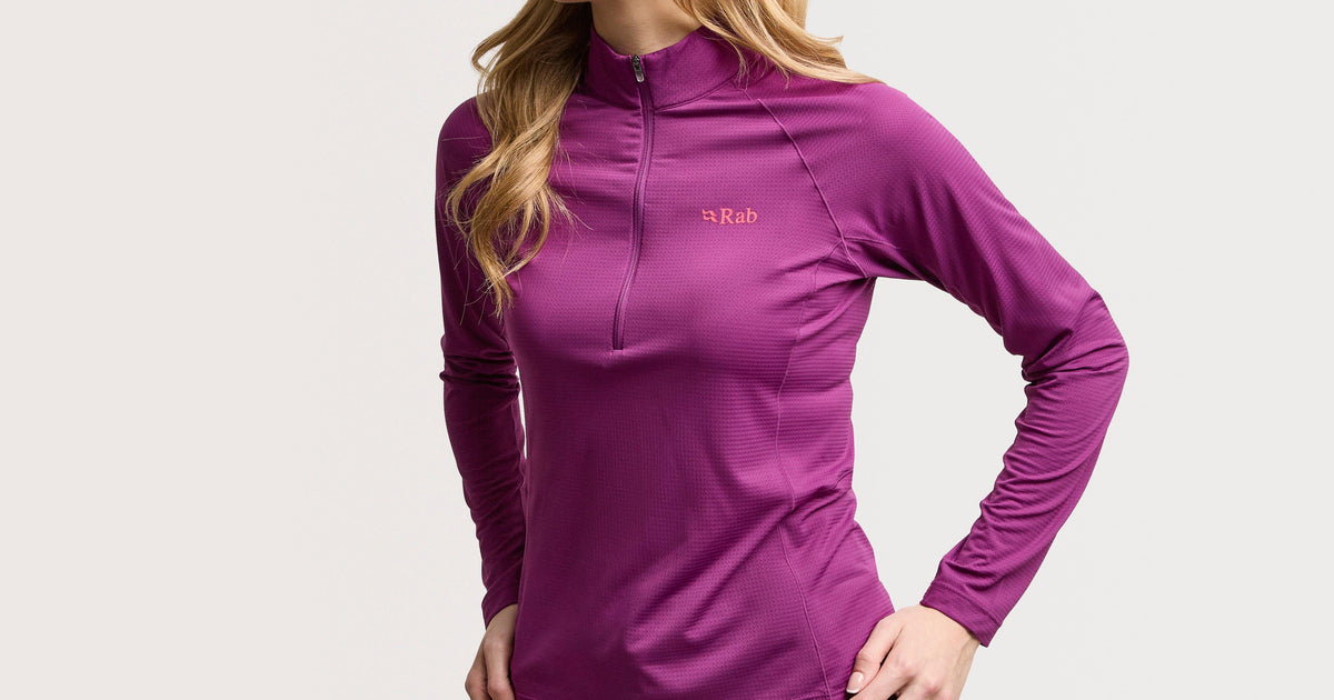 Purple Rab Women’s Sonic Long Sleeve Tee – GO Outdoors