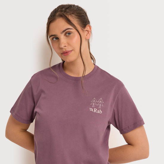 Women's Stance Cirque Tee Iris