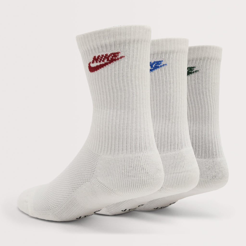 Unisex Everyday Elevated Crew Socks 3 Pack