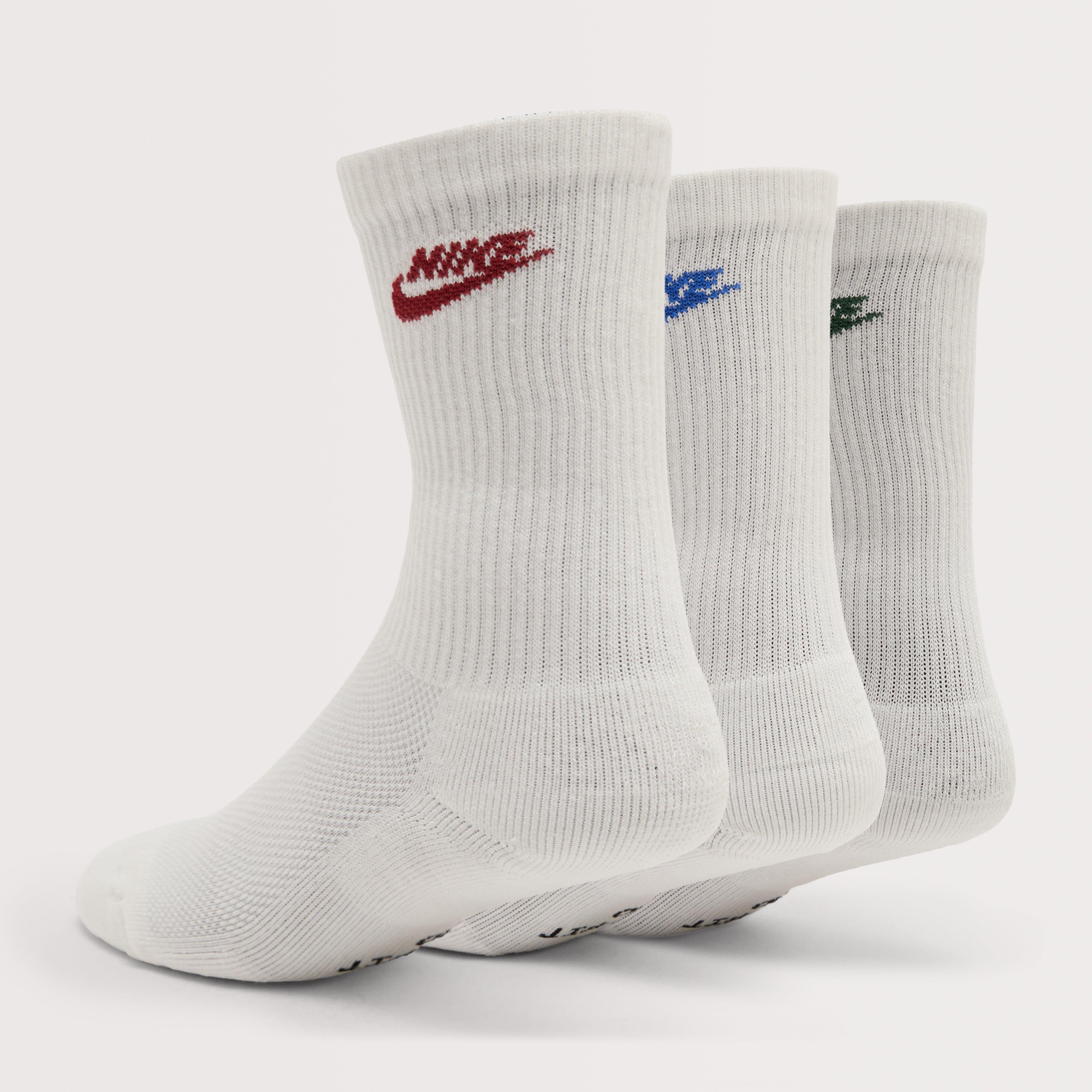 Unisex Everyday Elevated Crew Socks 3 Pack