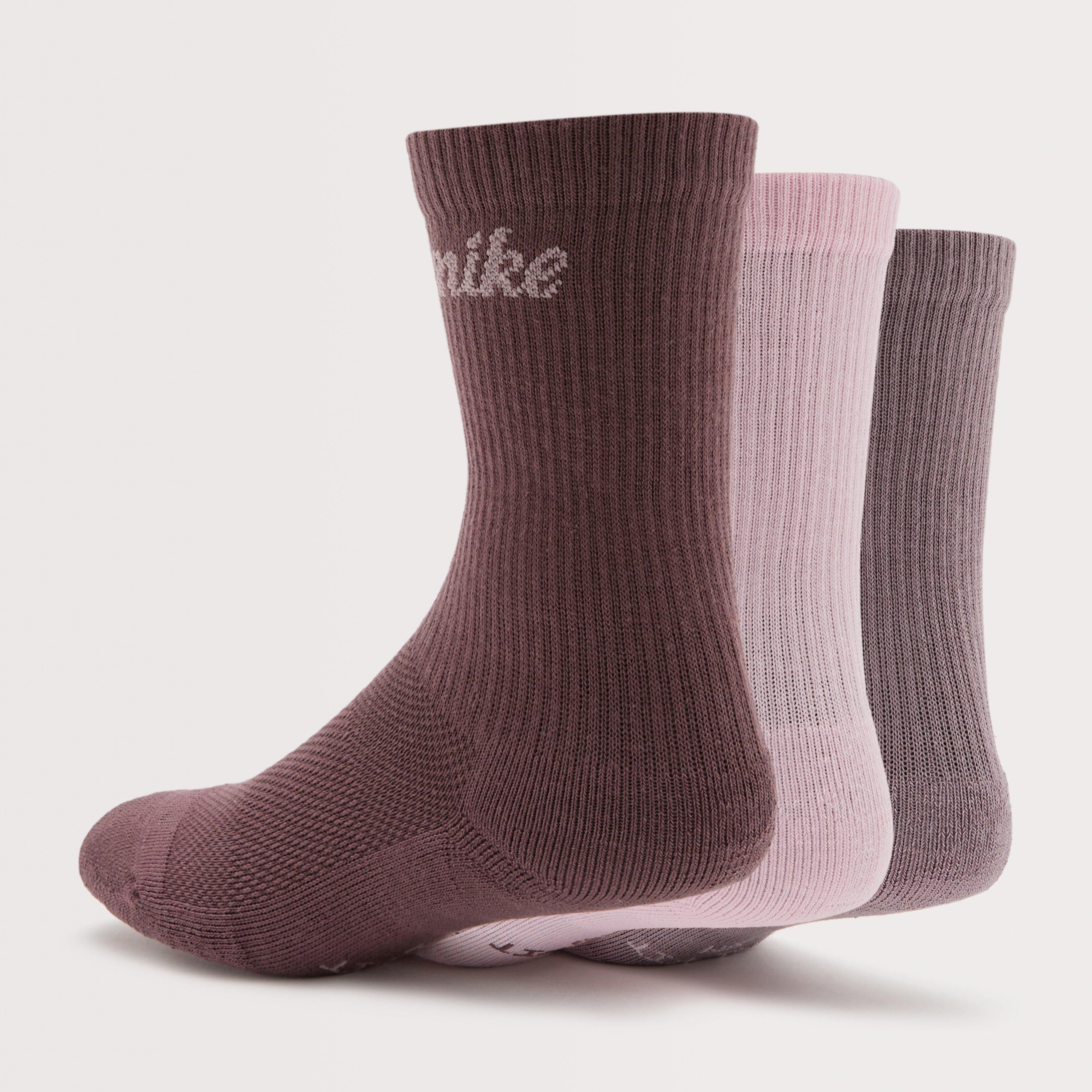 Unisex Everyday Elevated Crew Socks 3 Pack
