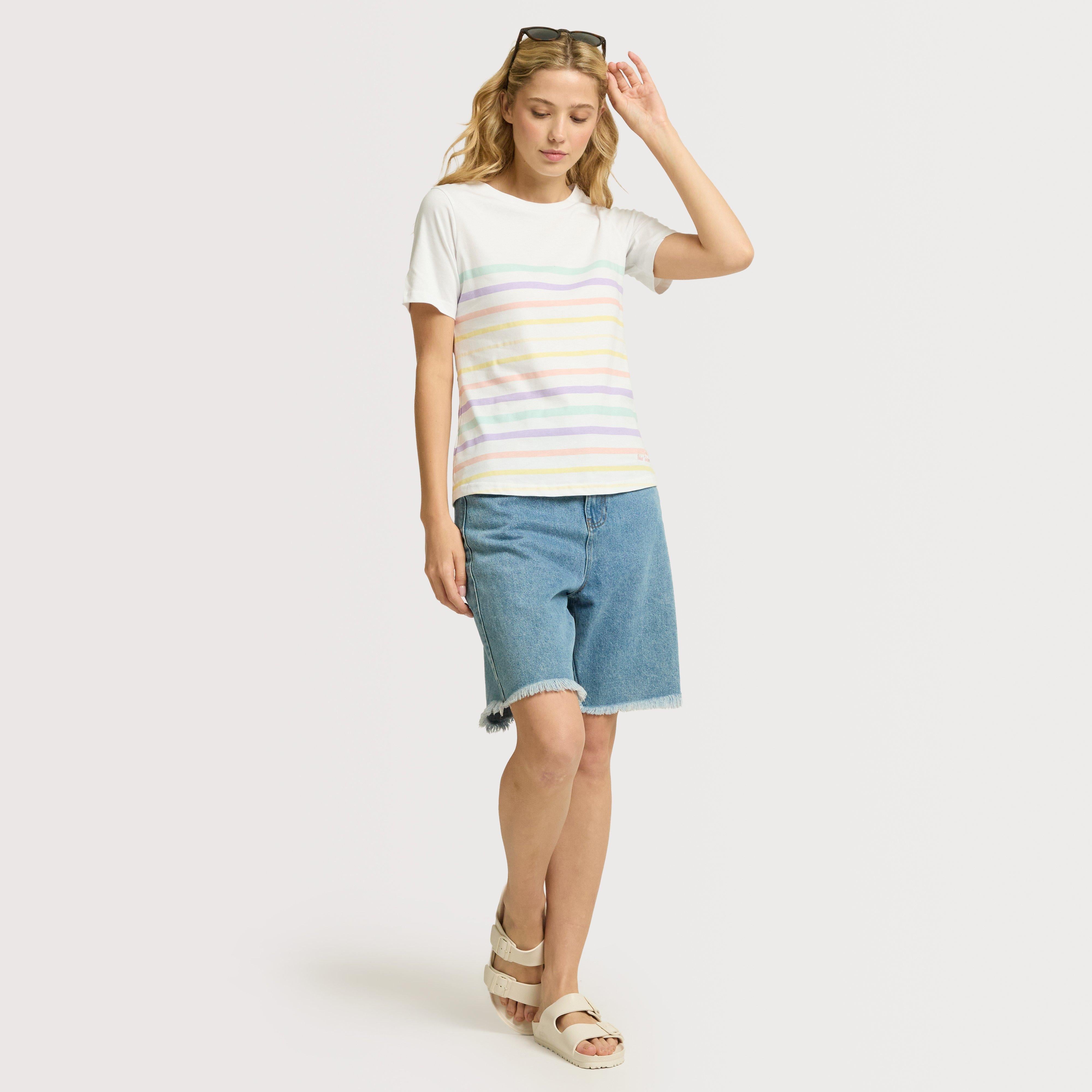Women’s Stripe Crew T-shirt