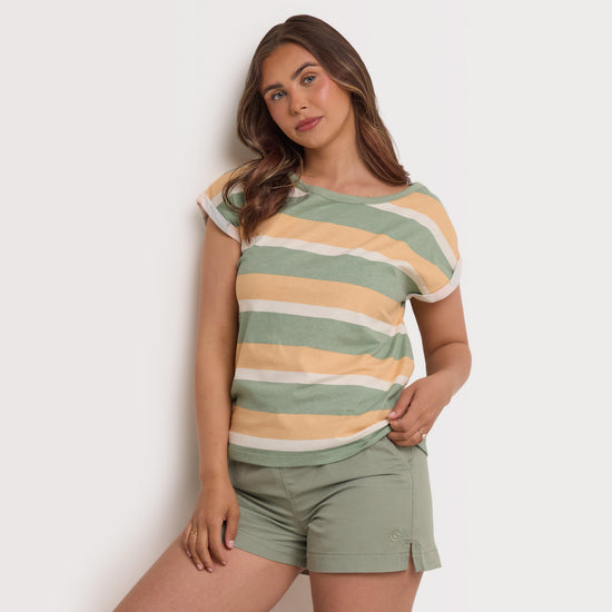 Women's Stripey Print Tee