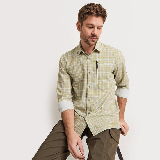 Men's Anti-Insect Travel Light Long Sleeve Shirt