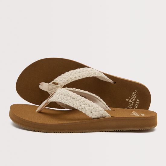 Women's Baja Maria Flip Flops Brown Vintage