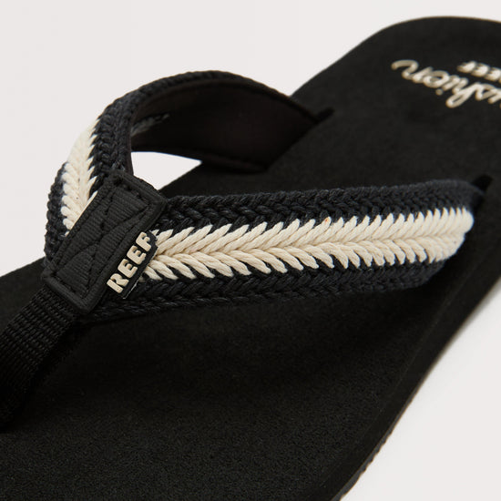 Women's Baja Maria Flip Flops Black Vintage