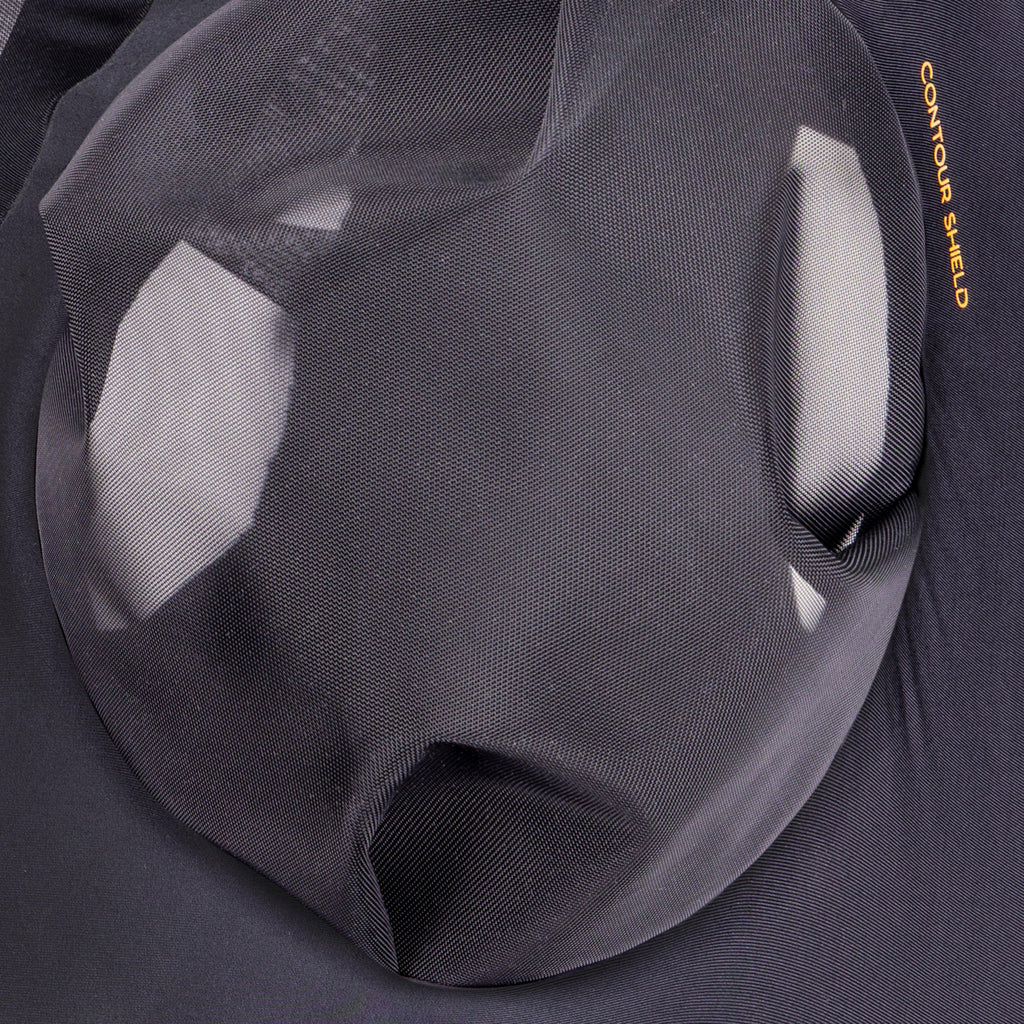 FlyGuard Pro Stretch Fly Mask with Ears & Nose Black