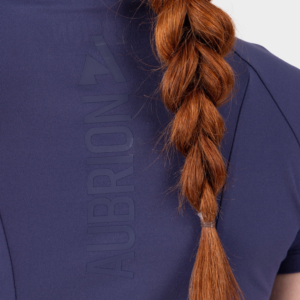 Women's React Short Sleeve Base Layer Midnight