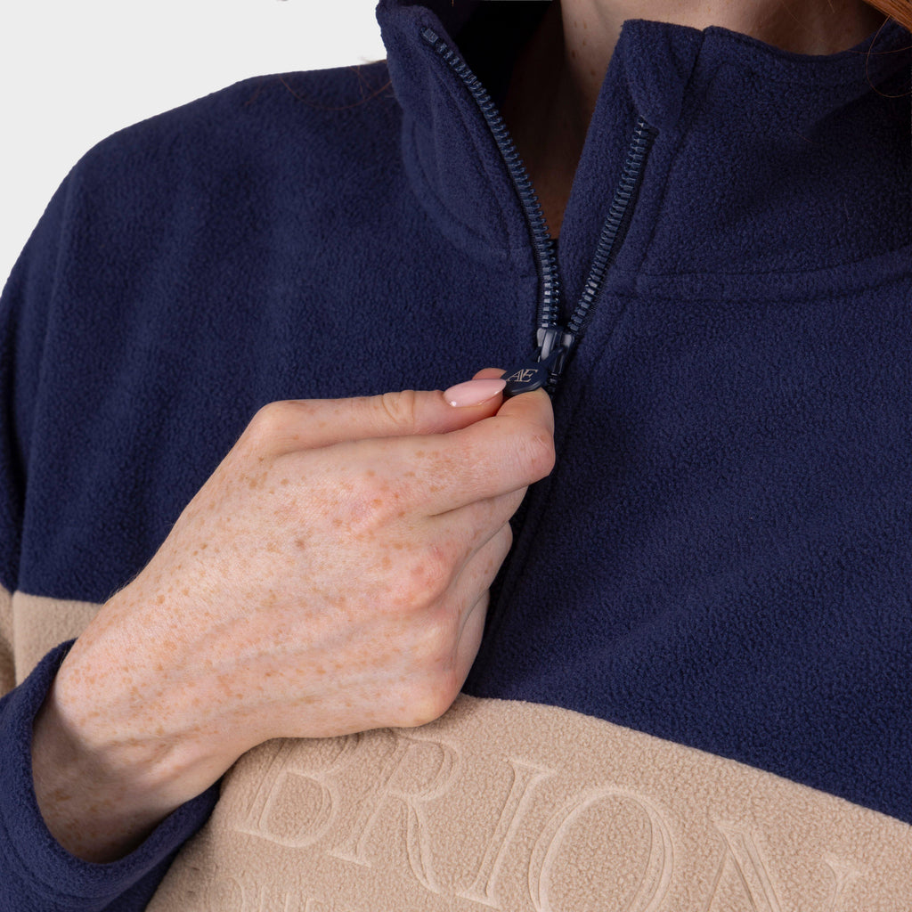Women’s Equestrian Quarter Zip Fleece | Midnight
