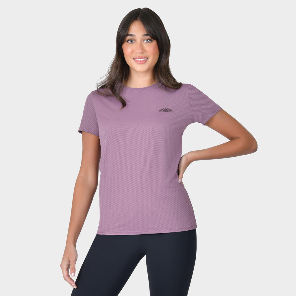 Women’s Relaxed Copper UV Short Sleeve Tee | Mauve Wine