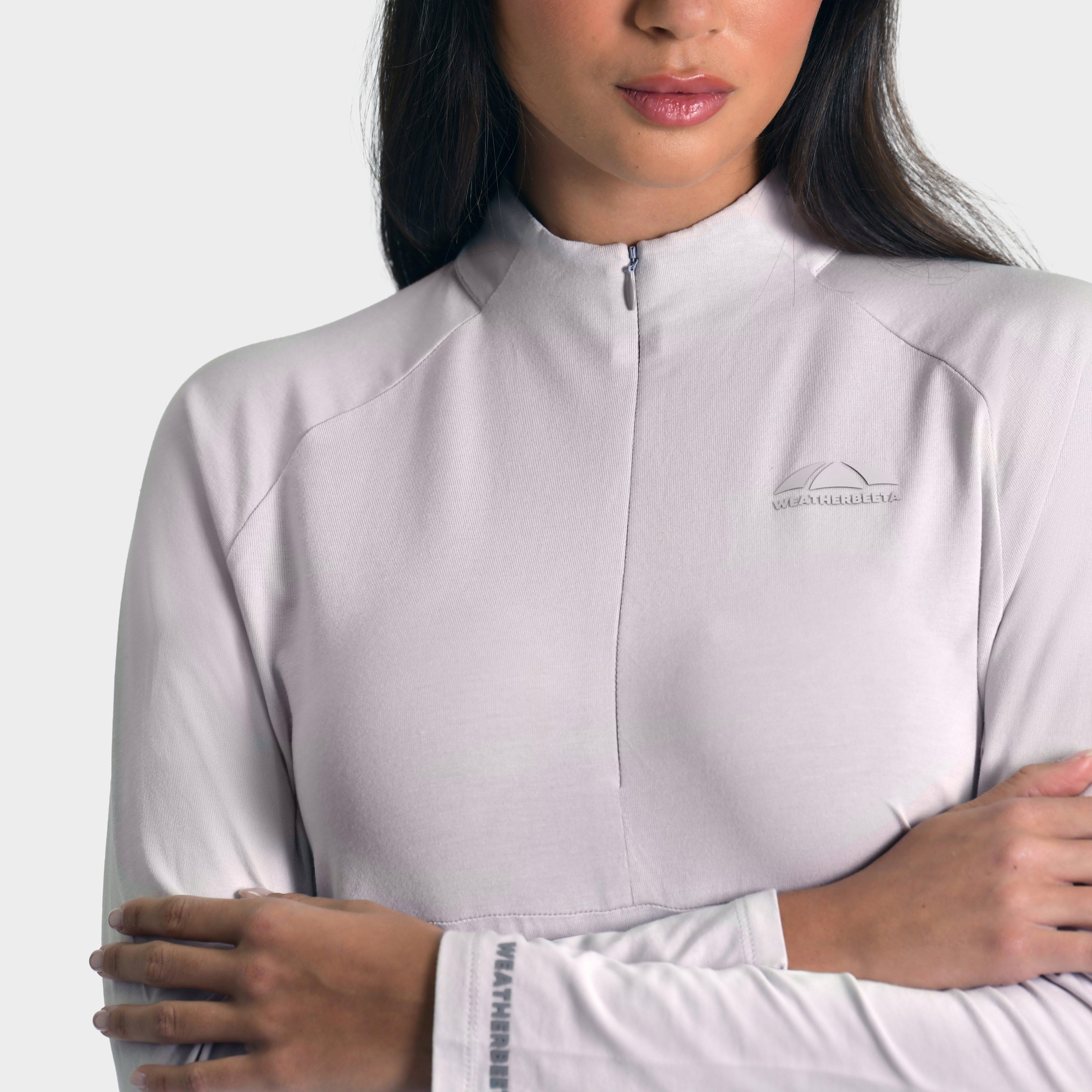 Women's Bamboo Long Sleeve Performance Base Layer | Lavender Mist