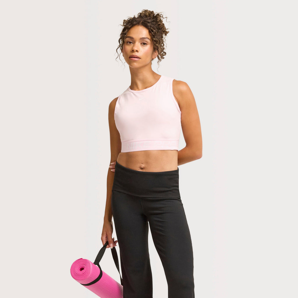 Womens Dri-FIT Pro Cropped Running Tank Top