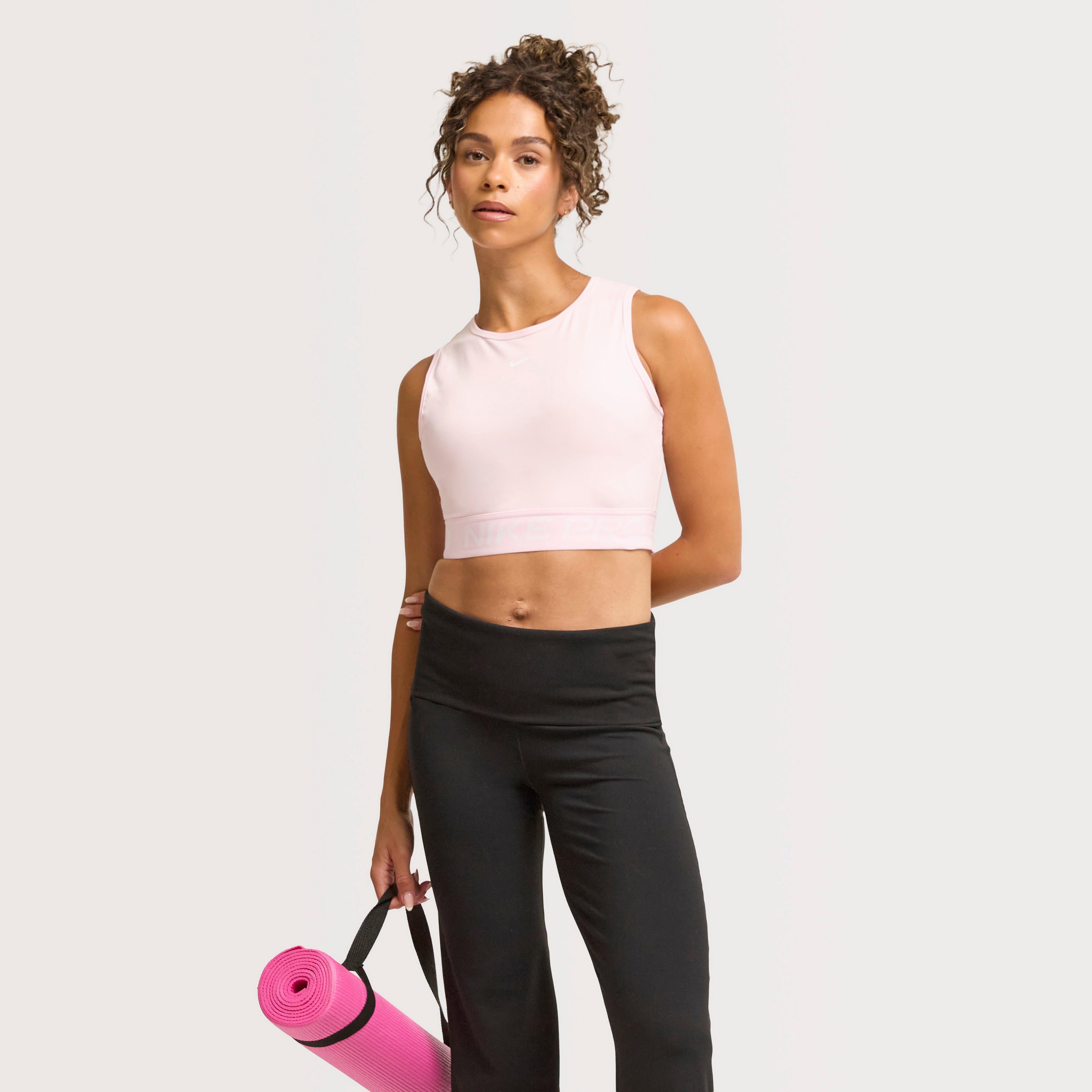 Womens Dri-FIT Pro Cropped Running Tank Top