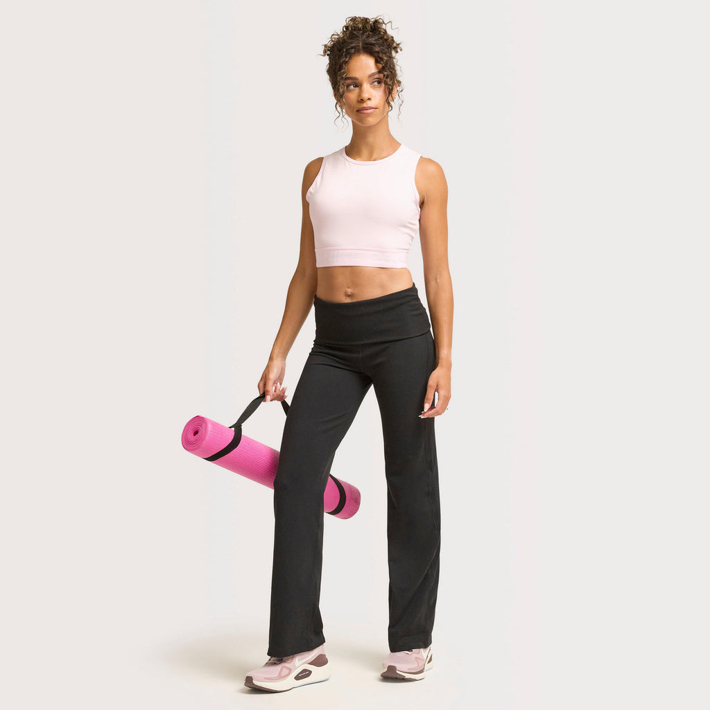 Womens Dri-FIT Pro Cropped Running Tank Top