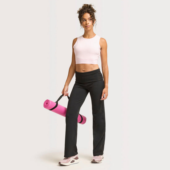 Womens Dri-FIT Pro Cropped Running Tank Top