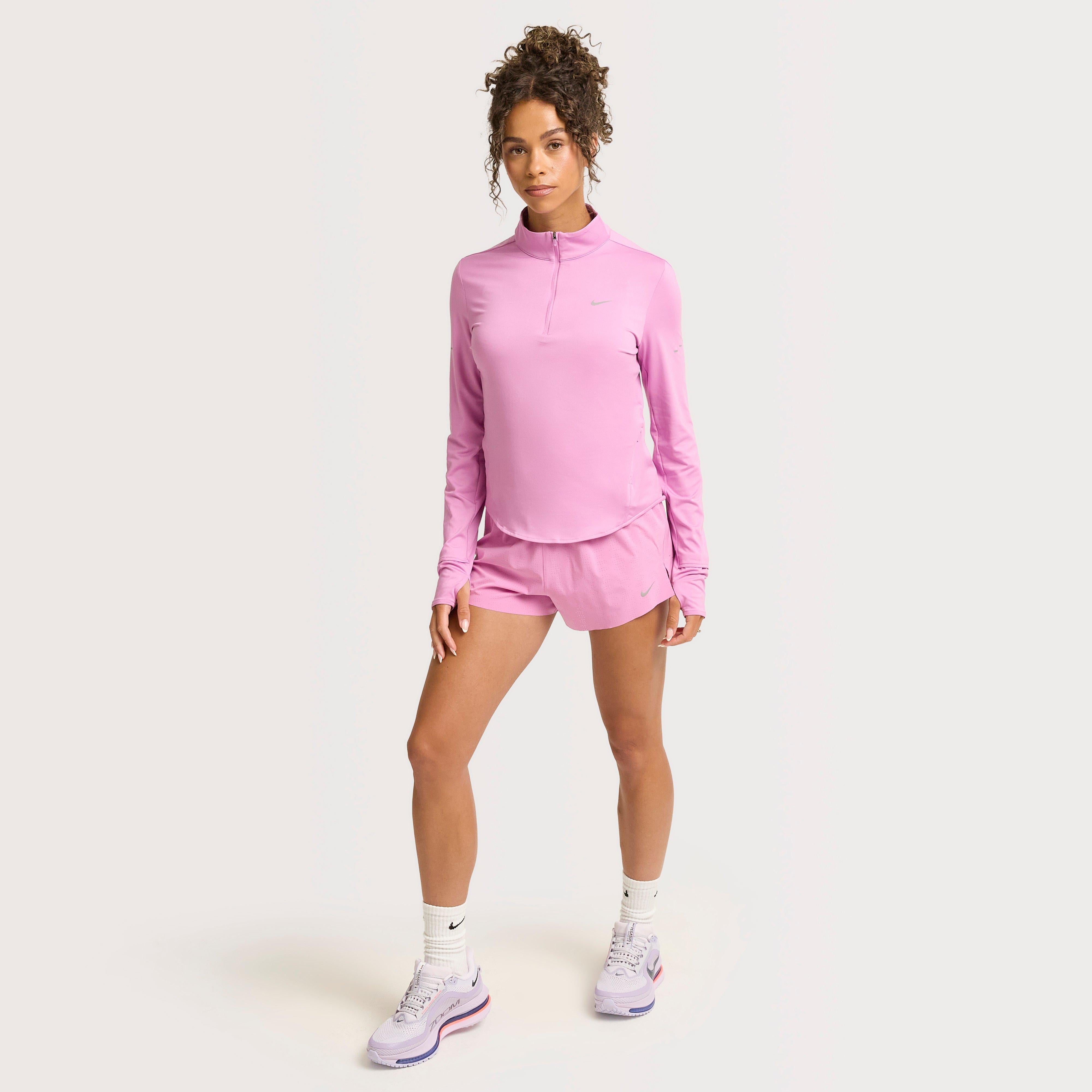 Womens Dri-FIT Swift Half Zip Running Top