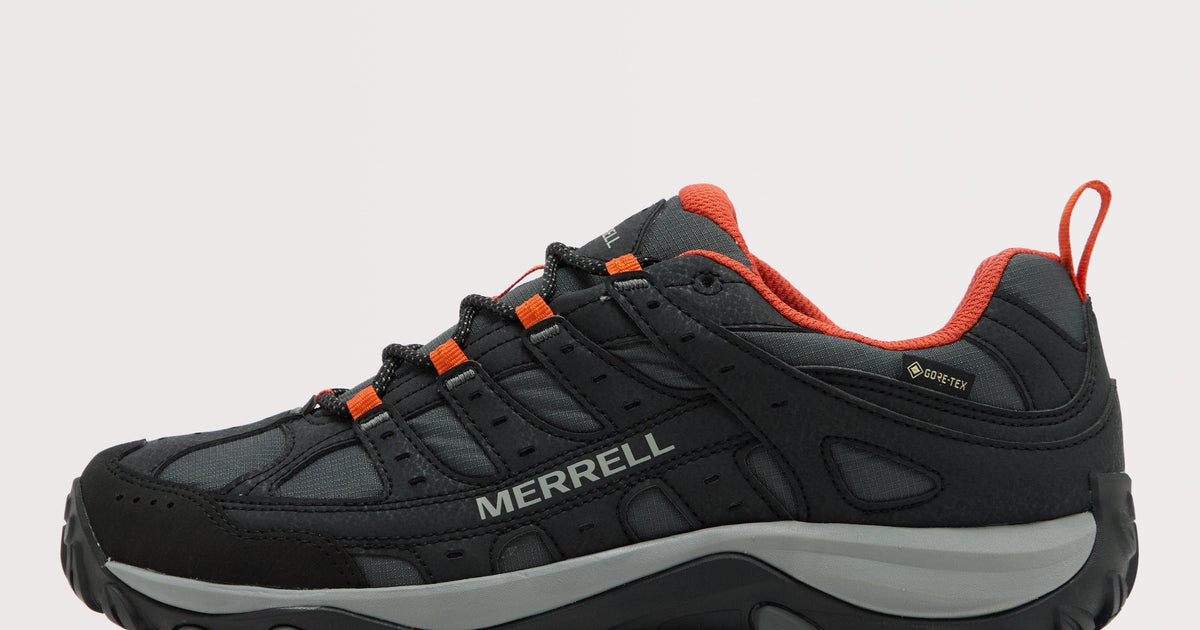 Red Merrell Men’s Accentor Sport 4 GORE-TEX® Walking Shoe – GO Outdoors