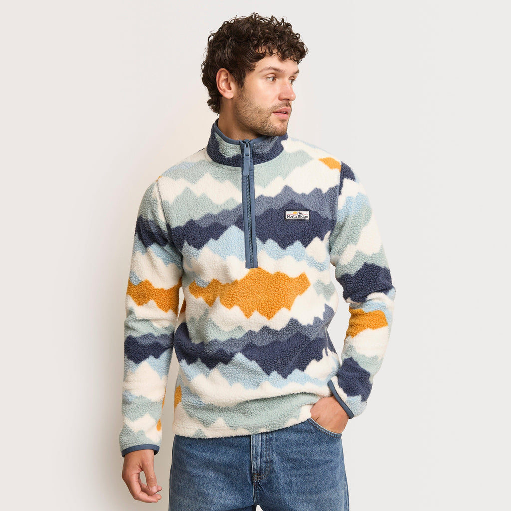 Men’s Vision Half-Zip Printed Fleece