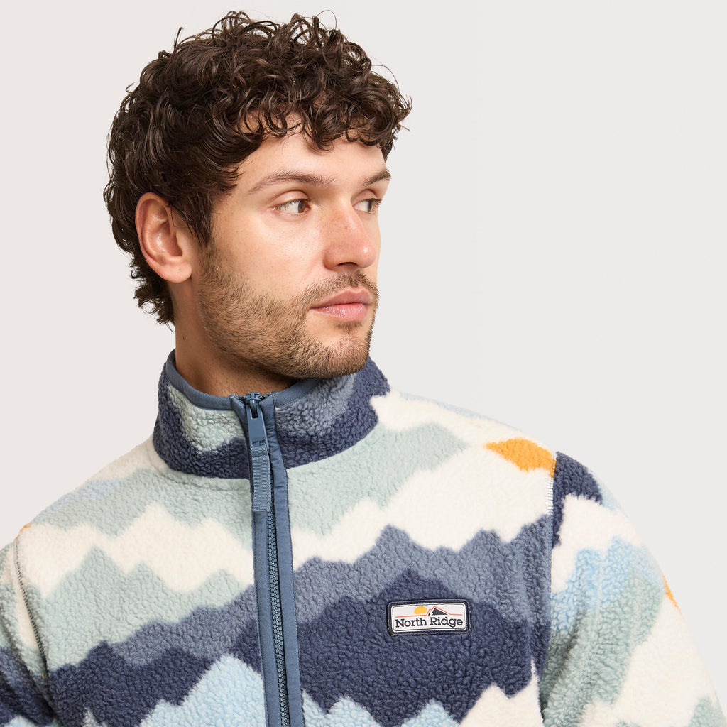 Men’s Vision Half-Zip Printed Fleece
