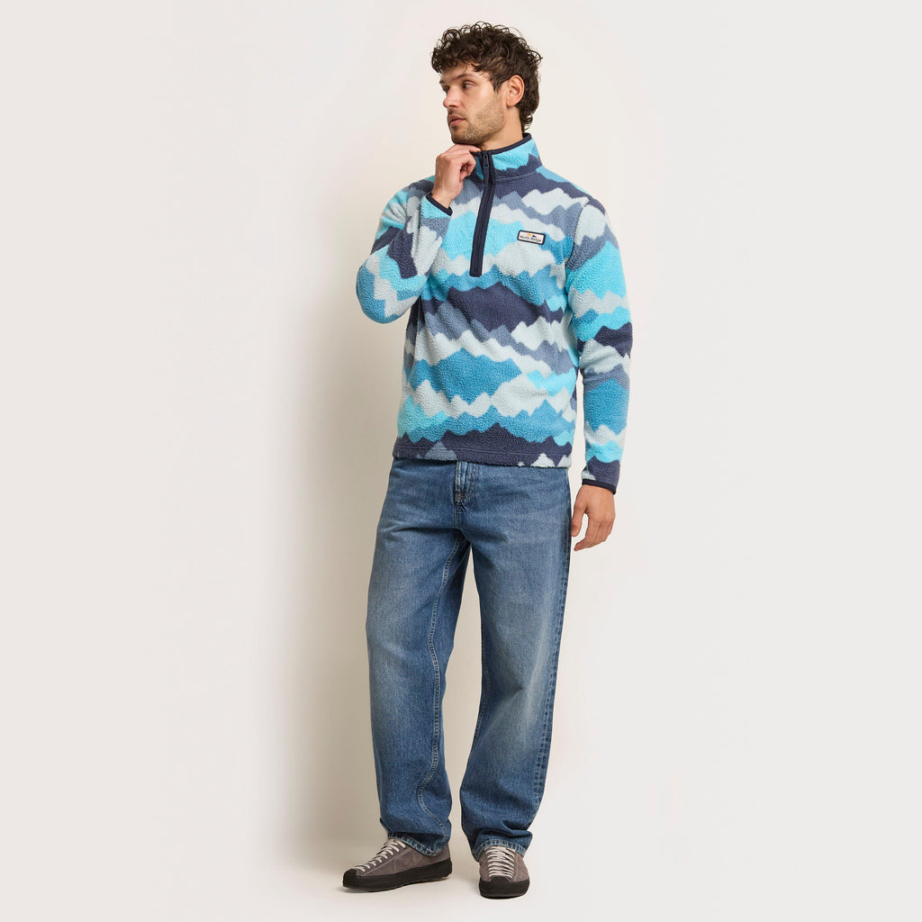 Men’s Vision Half-Zip Printed Fleece