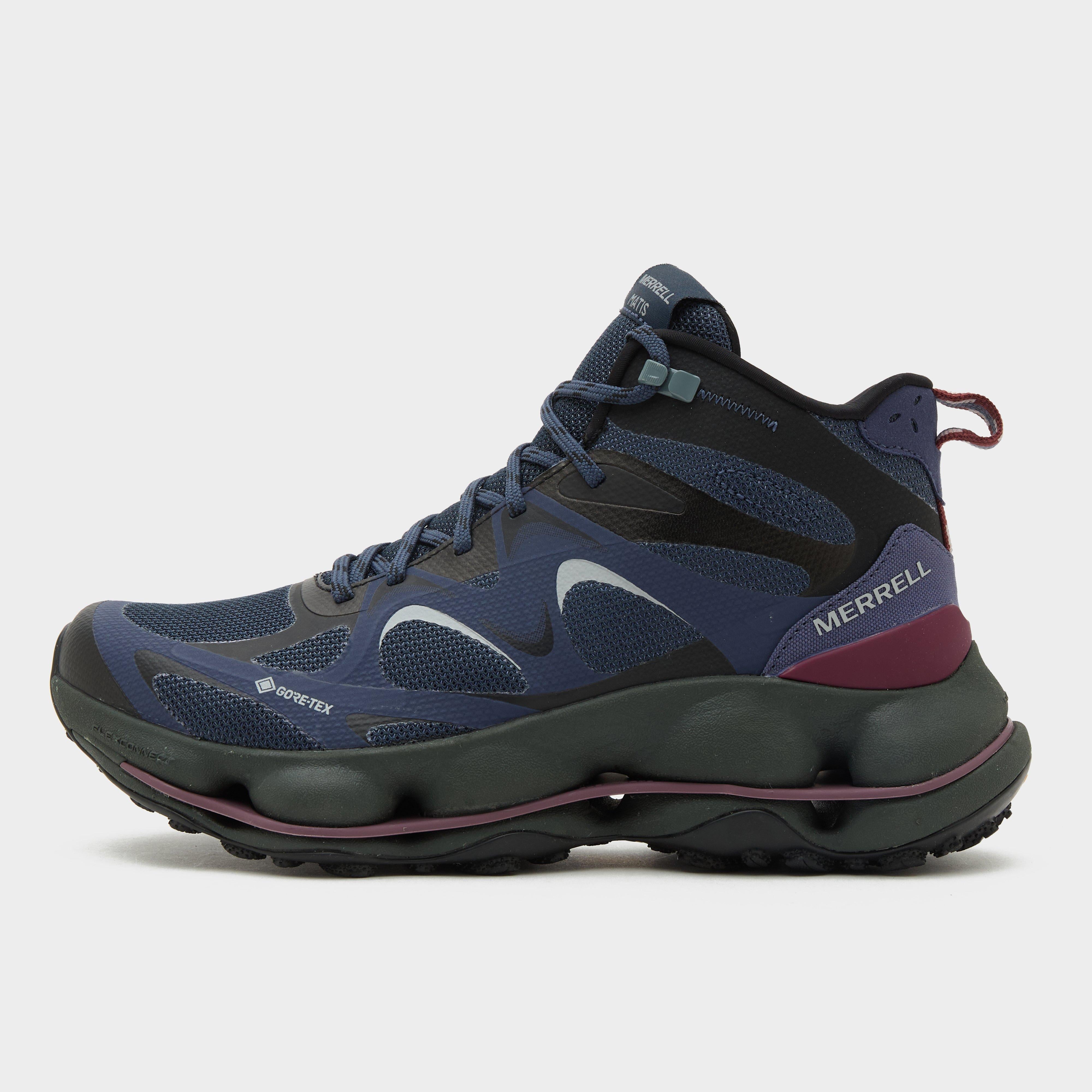 Navy Merrell Men's SpeedArc Matis Mid GORE-TEX® Hiking Boots – GO