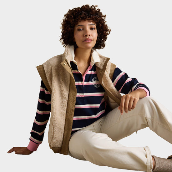 Women's Lara Striped Rugby Shirt