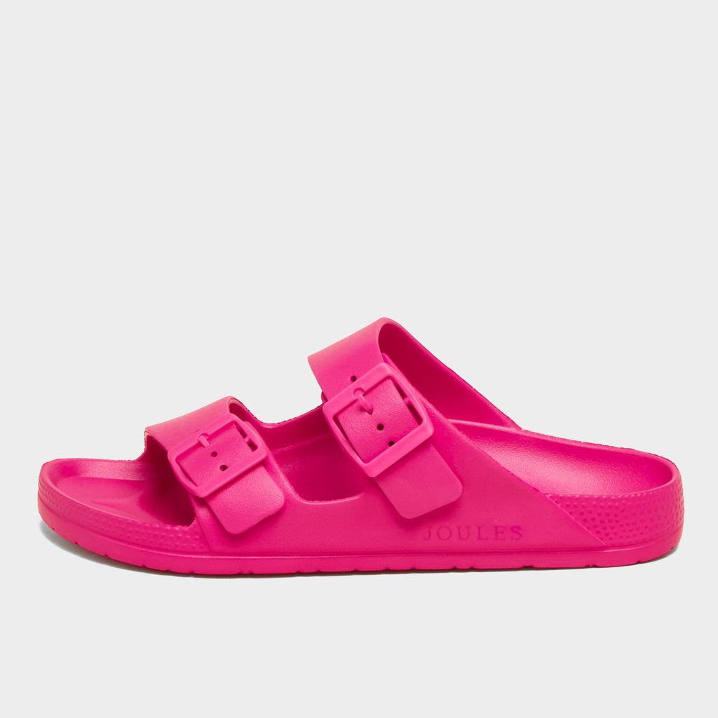 Women’s Sunseeker Bright Pink EVA Double Buckle Sliders