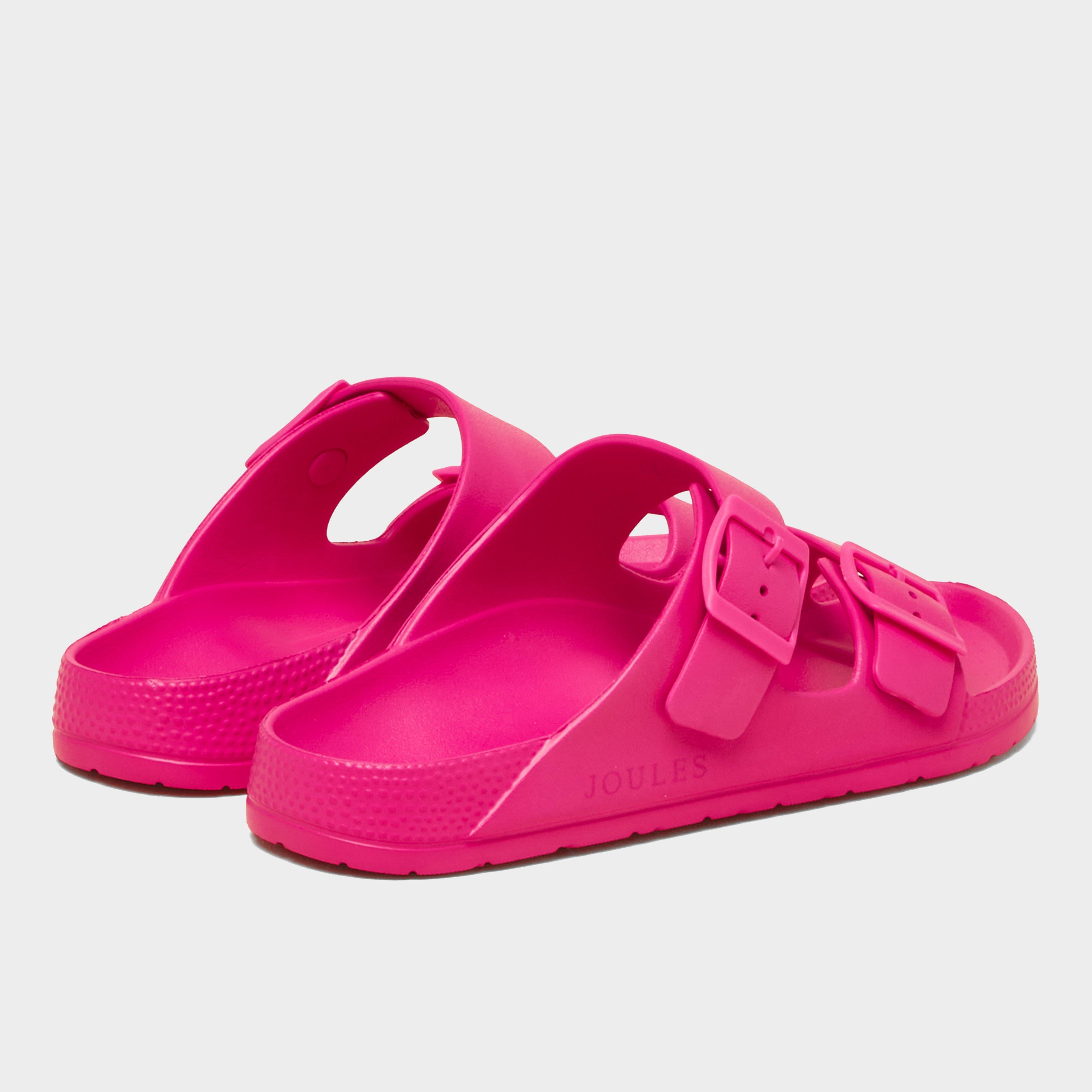 Women’s Sunseeker Bright Pink EVA Double Buckle Sliders