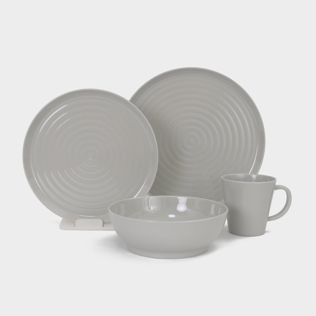 8 Piece Non-Slip Melamine Tableware Set