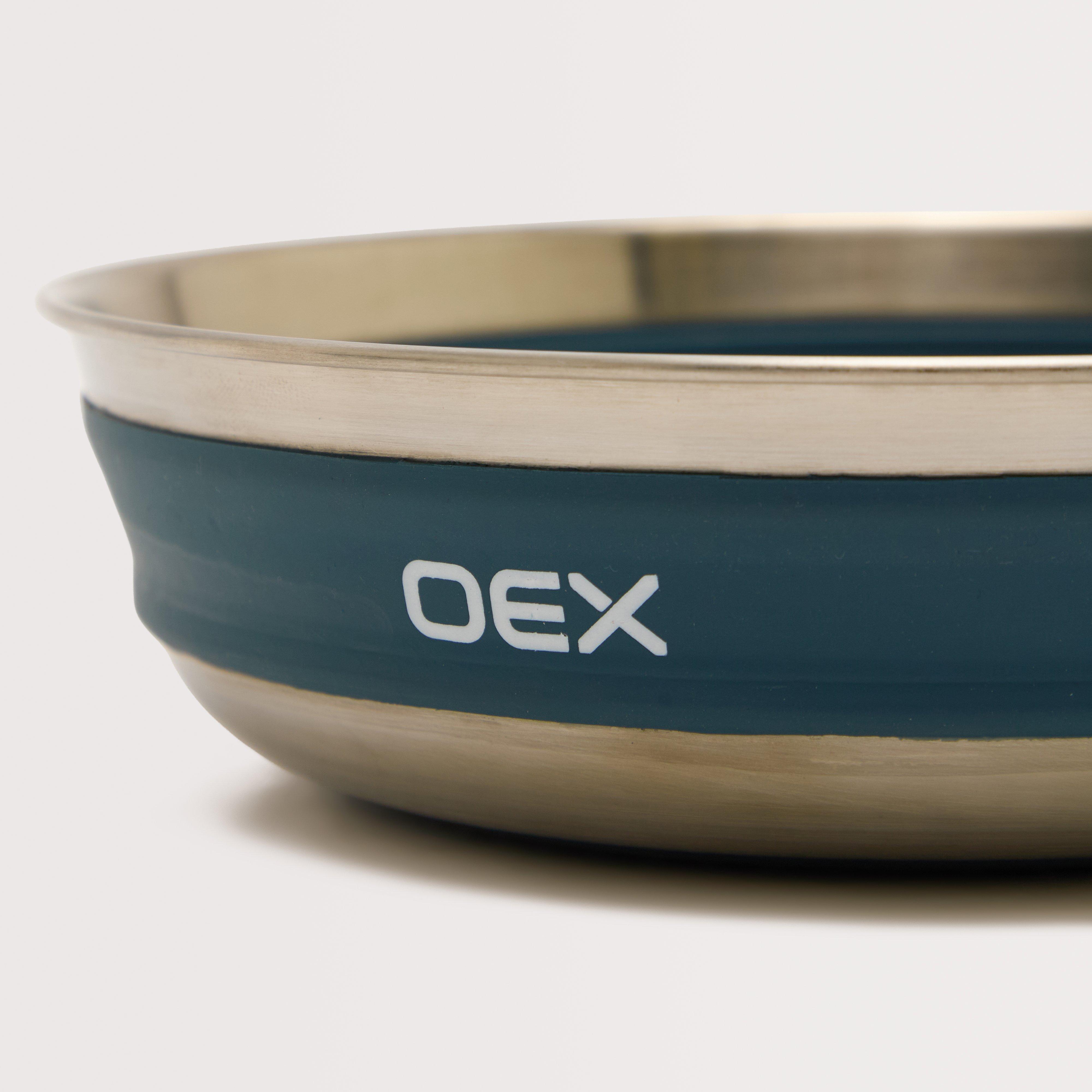 Ascent Large Stainless Steel Collapsible Bowl Large