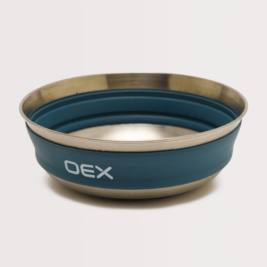 Ascent Medium Stainless Steel Collapsible Bowl
