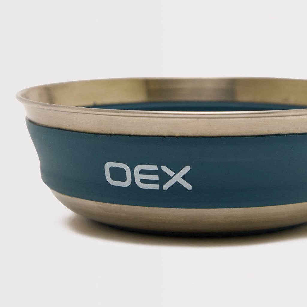 Ascent Medium Stainless Steel Collapsible Bowl