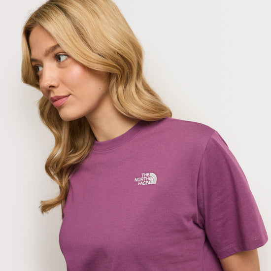Women's Evolution Simple Dome Cropped Relaxed T-Shirt