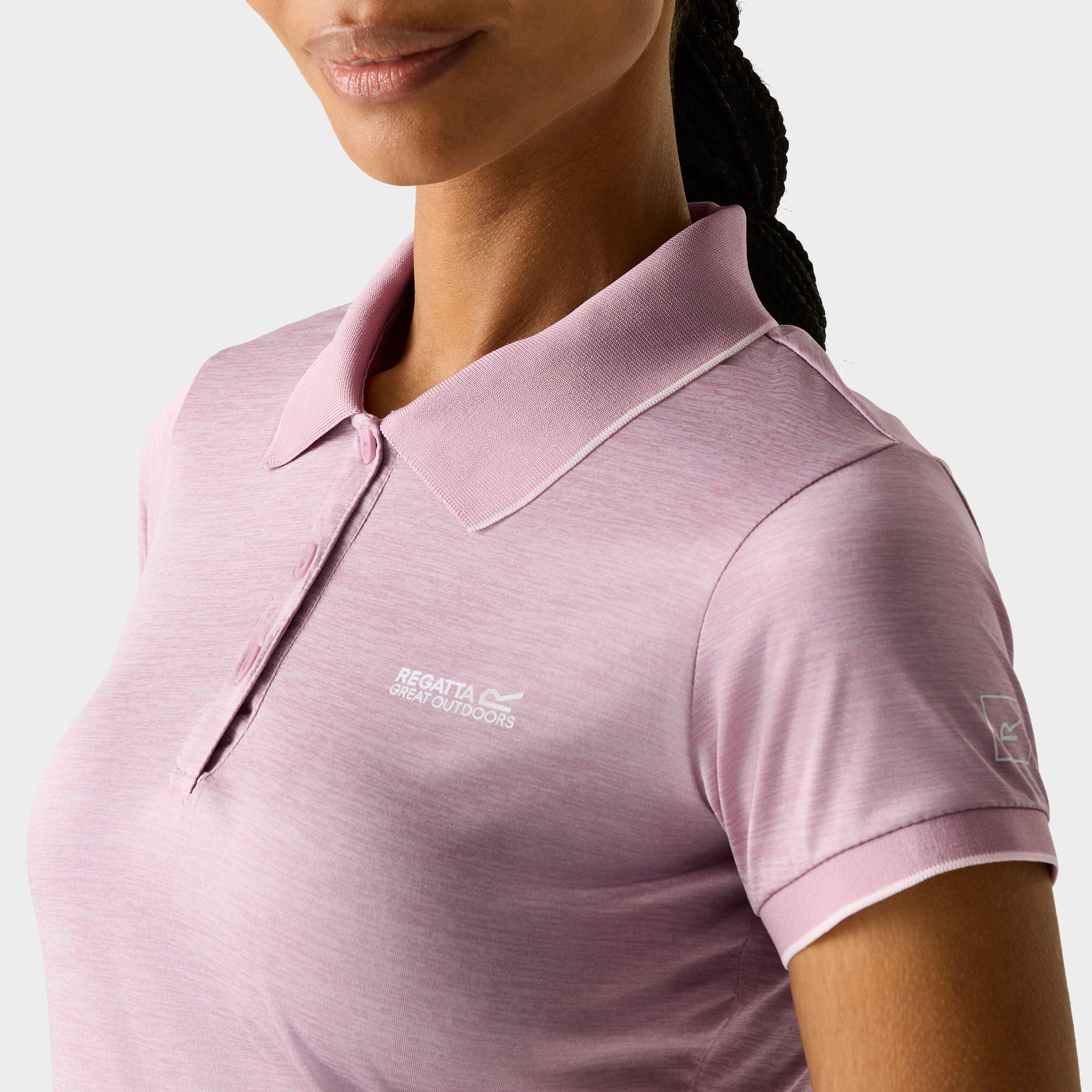 Women's Remex II Active Polo Shirt | Powder Lilac