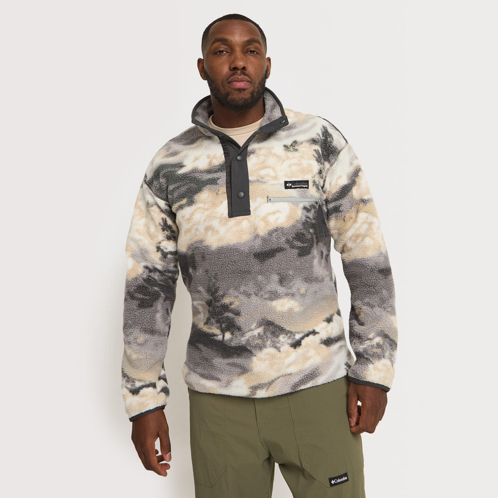 Men's Helvetia II Printed Half Snap Fleece