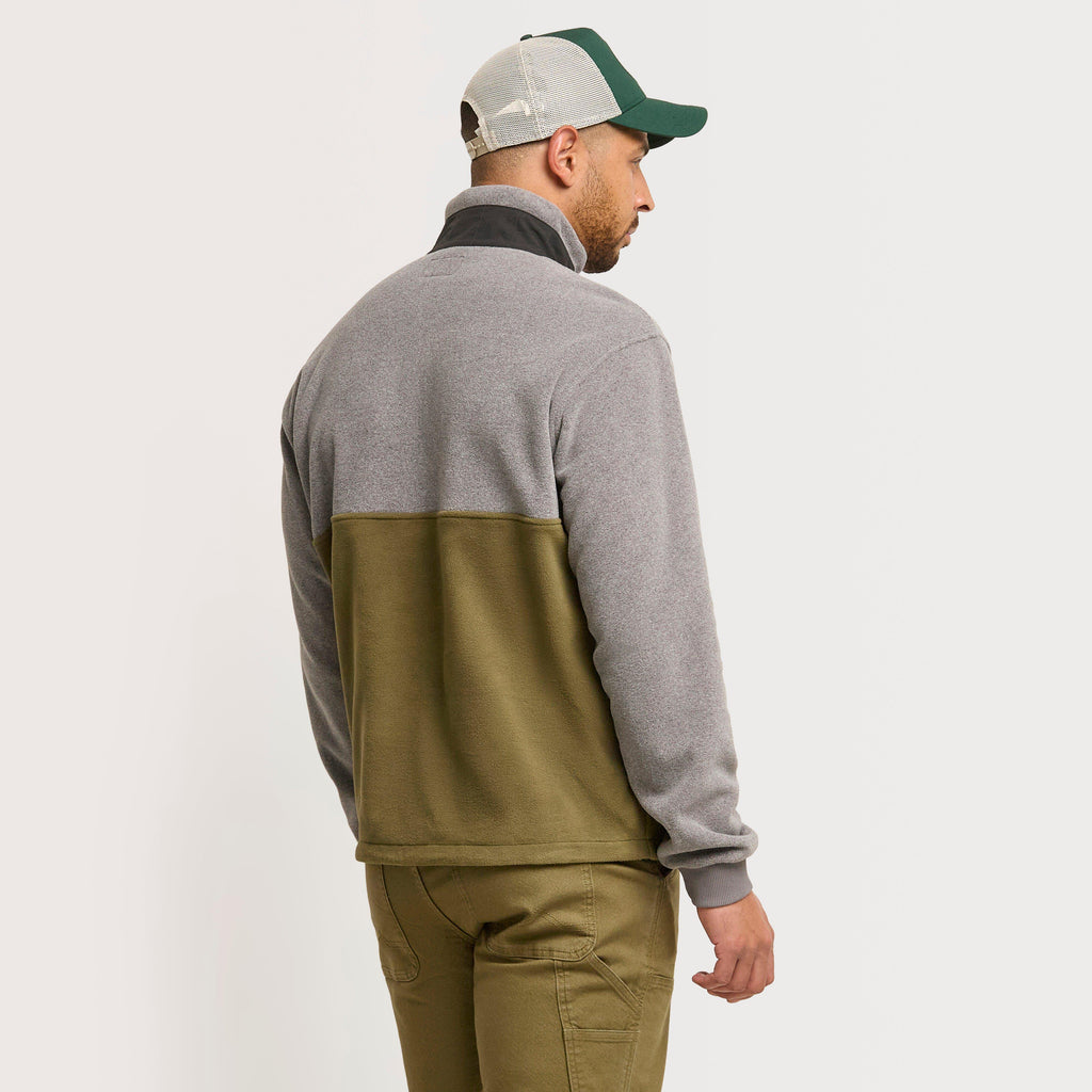 Men's Woodland Hoodless 1/2 Zip Polartec® Fleece